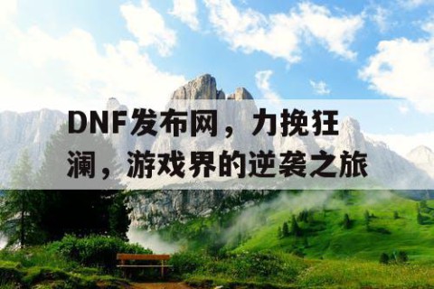 DNF发布网，力挽狂澜，游戏界的逆袭之旅