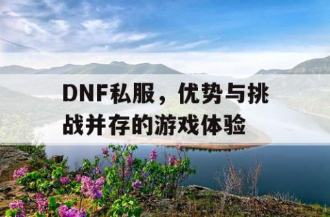 DNF私服，优势与挑战并存的游戏体验